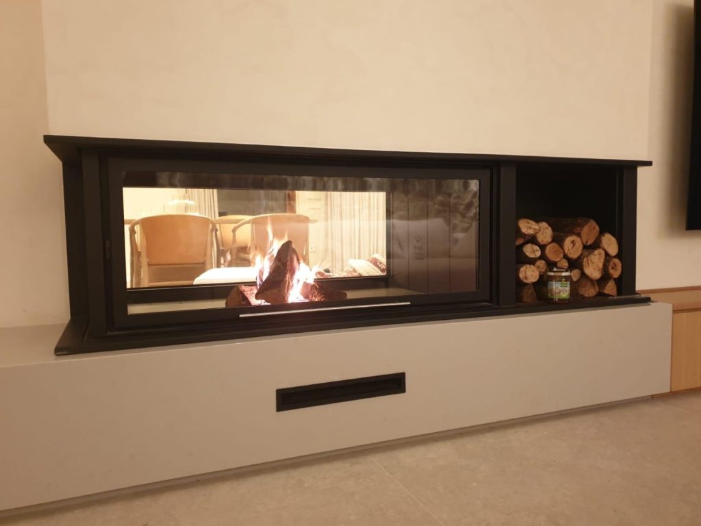 Panoramic fireplace Panoramic fireplace