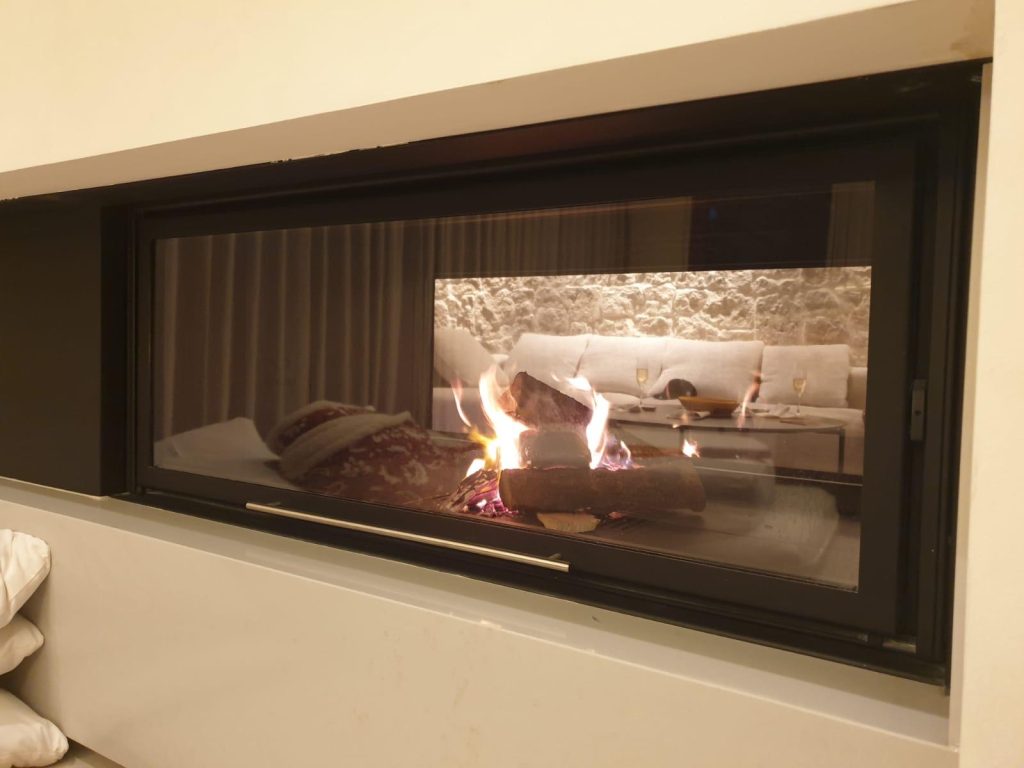 Panoramic fireplace Panoramic fireplace